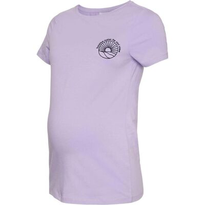 Mamalicious, Damen, Blusen, Umstands-T-Shirt, Violett, (L) Mamalicious, Damen, Blusen, Umstands-T-Shirt, Violett, (L)