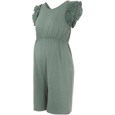 Mamalicious, Damen, Jumpsuits, MLTEA Umstandsplaysuit, Grün, (L) Mamalicious, Damen, Jumpsuits, MLTEA Umstandsplaysuit, Grün, (L)