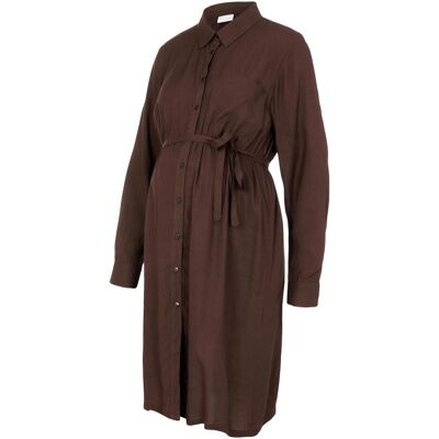 Mamalicious, Damen, Kleider, MLMERCUR 2-in-1-Umstandskleid, Braun, (M) Mamalicious, Damen, Kleider, MLMERCUR 2-in-1-Umstandskleid, Braun, (M)