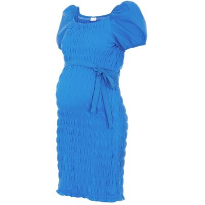Mamalicious, Damen, Kleider, MLVIGDIS Umstandsminikleid, Blau, (L) Mamalicious, Damen, Kleider, MLVIGDIS Umstandsminikleid, Blau, (L)