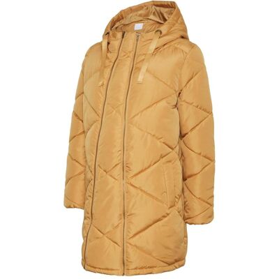 Mamalicious, Damen, Tragejacken, Umstands-mantel Steppjacke, Braun, (S) Mamalicious, Damen, Tragejacken, Umstands-mantel Steppjacke, Braun, (S)