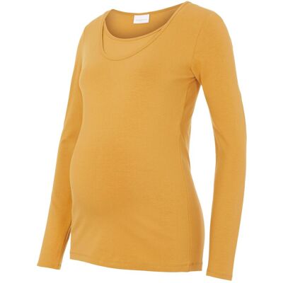 Mamalicious, Damen, Blusen, MLEMMA NELL L/S TOP 2F E. A., Braun, (L) Mamalicious, Damen, Blusen, MLEMMA NELL L/S TOP 2F E. A., Braun, (L)