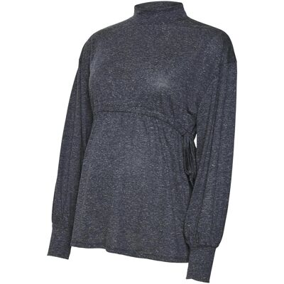 Mamalicious, Damen, Blusen, Umstandstop, Blau, (M) Mamalicious, Damen, Blusen, Umstandstop, Blau, (M)
