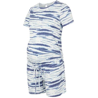 Mamalicious, Damen, Jumpsuits, MLVIKTORIA Umstandsplaysuit, Blau, (L) Mamalicious, Damen, Jumpsuits, MLVIKTORIA Umstandsplaysuit, Blau, (L)