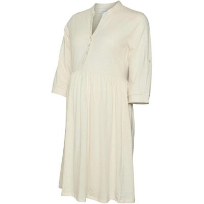 Mamalicious, Damen, Kleider, MLEVI 2-IN-1 Umstands-Minikleid, Weiss, (M) Mamalicious, Damen, Kleider, MLEVI 2-IN-1 Umstands-Minikleid, Weiss, (M)