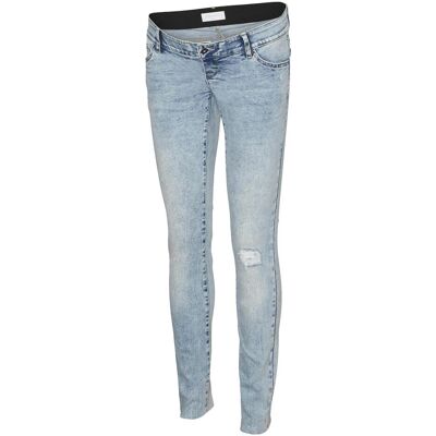 Mamalicious, Damen, Jeans, Umstandsjeans, Blau, (W28/L32) Mamalicious, Damen, Jeans, Umstandsjeans, Blau, (W28/L32)