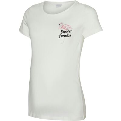 Mamalicious, Damen, Shirts, Mlfeliz Ss Jrs Top, Weiss, (XS) Mamalicious, Damen, Shirts, Mlfeliz Ss Jrs Top, Weiss, (XS)