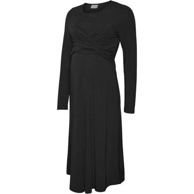Mamalicious, Damen, Kleider, Kleid, Schwarz, (L) Mamalicious, Damen, Kleider, Kleid, Schwarz, (L)