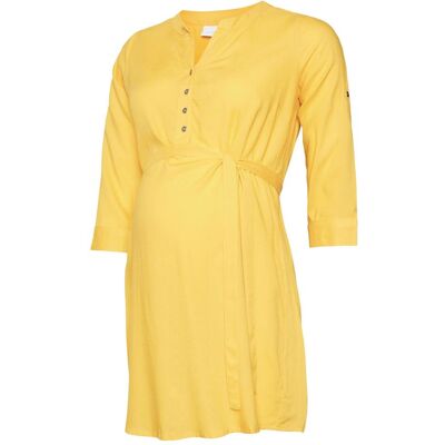 Mamalicious, Damen, Blusen, MLMERCY 3/4-ÄRMEL Umstandstunika, Gelb, (M) Mamalicious, Damen, Blusen, MLMERCY 3/4-ÄRMEL Umstandstunika, Gelb, (M)