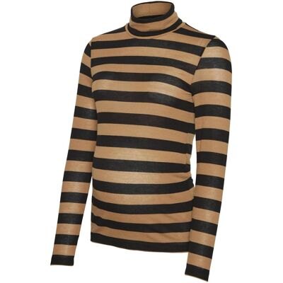 Mamalicious, Damen, Blusen, MLNELLIE LS JRS ROLLNECK TOP A. E. Bluse, Schwarz, (M) Mamalicious, Damen, Blusen, MLNELLIE LS JRS ROLLNECK TOP A. E. Bluse, Schwarz, (M)