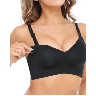 Momcozy, Still-BHs, Nursing Bra YN21 (2XL), Schwarz, (XXL) Momcozy, Still-BHs, Nursing Bra YN21 (2XL), Schwarz, (XXL)