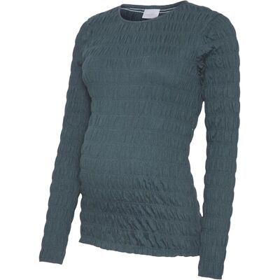 Mamalicious, Damen, Blusen, MLELISE LS JRS TOP A. Bluse, Grün, (M) Mamalicious, Damen, Blusen, MLELISE LS JRS TOP A. Bluse, Grün, (M)