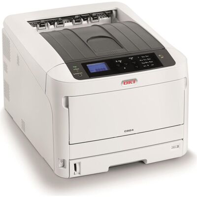 Oki C844dnw (Laser, Farbe), Drucker, Schwarz, Grau Oki C844dnw (Laser, Farbe), Drucker, Schwarz, Grau