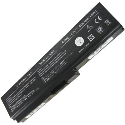 Toshiba Satellite M800 - 4400mAh - 10.8V - Schwarze Batterie Toshiba Satellite M800 - 4400mAh - 10.8V - Schwarze Batterie