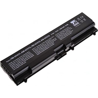 T6 Power Baterie Lenovo ThinkPad T410, T420, T510, 410, 510,,, 6cell (6 Zellen, 5200 mAh), Notebook Akku, Schwarz T6 Power Baterie Lenovo ThinkPad T410, T420, T510, 410, 510,,, 6cell (6 Zellen, 5200 mAh), Notebook Akku, Schwarz