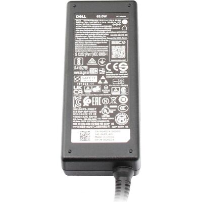 Dell HA65NS5-00 (65 W), Notebook Netzteil, Schwarz Dell HA65NS5-00 (65 W), Notebook Netzteil, Schwarz