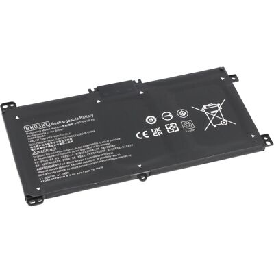 AccuCell Akku HP Pavilion X360 14-BA series (3650 mAh), Notebook Akku, Schwarz AccuCell Akku HP Pavilion X360 14-BA series (3650 mAh), Notebook Akku, Schwarz