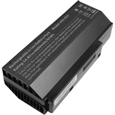 Avizar Akku Asus G53 G73 4400mAh Ersatz (4 Zellen, 4400 mAh), Notebook Akku, Schwarz Avizar Akku Asus G53 G73 4400mAh Ersatz (4 Zellen, 4400 mAh), Notebook Akku, Schwarz