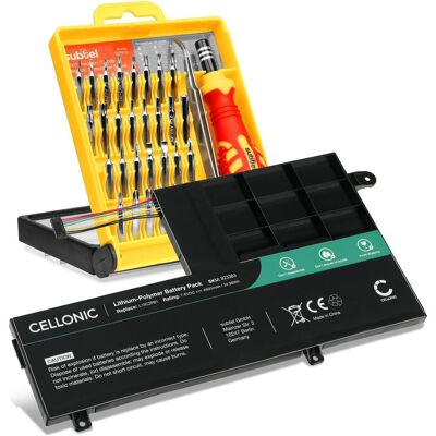 Subtel Akku für Lenovo Yoga 510-14IKB, 510-14ISK, 510-15IKB, 510-15ISK, 510-14AST (4600 mAh), Notebook Akku, Schwarz Subtel Akku für Lenovo Yoga 510-14IKB, 510-14ISK, 510-15IKB, 510-15ISK, 510-14AST (4600 mAh), Notebook Akku, Schwarz