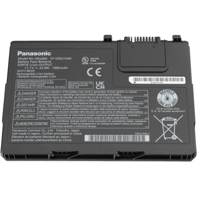 Panasonic - CF-VZSU1AW - 3-Zellen - 2000mAh - Notebook Akku Panasonic - CF-VZSU1AW - 3-Zellen - 2000mAh - Notebook Akku