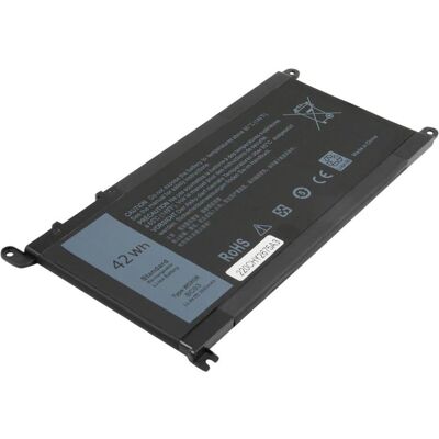Avizar Akku Laptop Dell Latitude 3379 (3 Zellen, 3680 mAh), Notebook Akku, Schwarz Avizar Akku Laptop Dell Latitude 3379 (3 Zellen, 3680 mAh), Notebook Akku, Schwarz