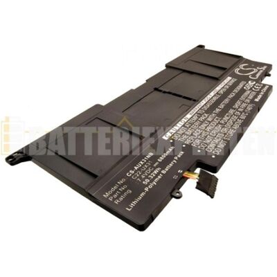 NoName Laptop battery for C22-UX31 for Asus, 7.4V, 6800mAh (4 Zellen, 6800 mAh), Notebook Akku NoName Laptop battery for C22-UX31 for Asus, 7.4V, 6800mAh (4 Zellen, 6800 mAh), Notebook Akku