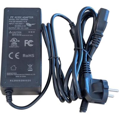 Allnet Ersatznetzteil 19V/5A EU Type, Notebook Netzteil, Schwarz Allnet Ersatznetzteil 19V/5A EU Type, Notebook Netzteil, Schwarz