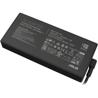 Asus AC Adapter 280W / 14A / 20V / 6 x 3.3 x 11.2mm (280 W), Notebook Netzteil, Schwarz Asus AC Adapter 280W / 14A / 20V / 6 x 3.3 x 11.2mm (280 W), Notebook Netzteil, Schwarz