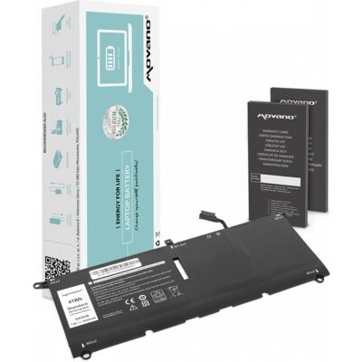 Movano DXGH8 G8VCF Akku für Dell XPS 13 9370 9380 - 5500 mAh (5500 mAh), Notebook Akku Movano DXGH8 G8VCF Akku für Dell XPS 13 9370 9380 - 5500 mAh (5500 mAh), Notebook Akku