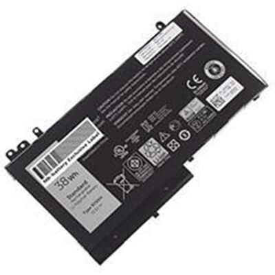 Dell Laptop-Batterie (3 Zellen, 3400 mAh), Notebook Akku, Schwarz Dell Laptop-Batterie (3 Zellen, 3400 mAh), Notebook Akku, Schwarz