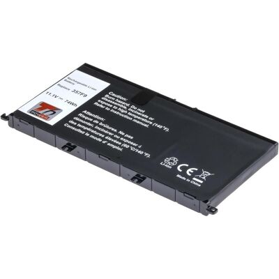 T6 Power Baterie Dell Insprion 15 7559, 7566, 7567,,, 6cell, Li-ion (6 Zellen, 6660 mAh), Notebook Akku, Schwarz T6 Power Baterie Dell Insprion 15 7559, 7566, 7567,,, 6cell, Li-ion (6 Zellen, 6660 mAh), Notebook Akku, Schwarz