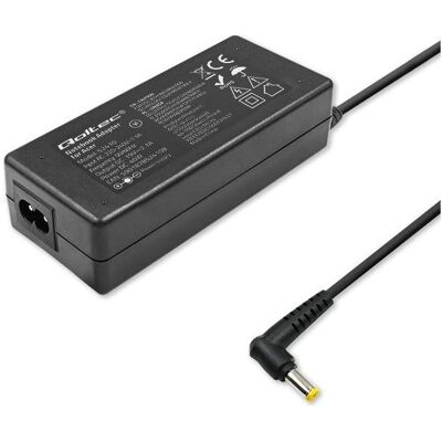 Qoltec 52410 Laptop-Ladegerät - 40W, Schwarz, EU-Stecker Qoltec 52410 Laptop-Ladegerät - 40W, Schwarz, EU-Stecker