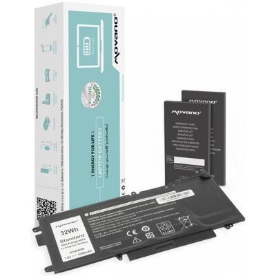 Movano Akku K5XWW für Dell Latitude 5289 7390 2-in-1 - 4200 (4200 mAh), Notebook Akku Movano Akku K5XWW für Dell Latitude 5289 7390 2-in-1 - 4200 (4200 mAh), Notebook Akku