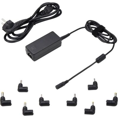 Ewent EW3963 (45 W), Notebook Netzteil, Schwarz Ewent EW3963 (45 W), Notebook Netzteil, Schwarz