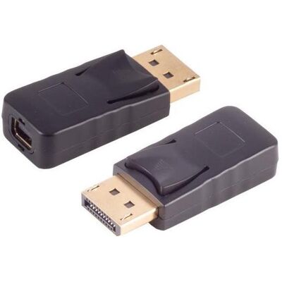 Shiverpeaks S/CONN maximum connectivity DisplayPort 1.2 Adapter, DisplayPort Stecker auf Mini DisplayPort Buchse, Data + Video Adapter Shiverpeaks S/CONN maximum connectivity DisplayPort 1.2 Adapter, DisplayPort Stecker auf Mini DisplayPort Buchse, Data + Video Adapter