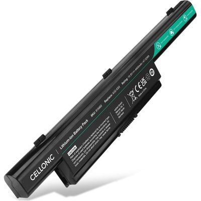 Cellonic Akku für ASUS K95V, K95 series, A95V, R900, K93S, Pro91, R900VJ, A93SV (4400 mAh), Notebook Akku, Schwarz Cellonic Akku für ASUS K95V, K95 series, A95V, R900, K93S, Pro91, R900VJ, A93SV (4400 mAh), Notebook Akku, Schwarz