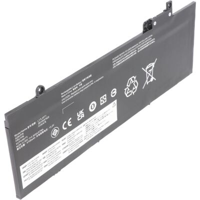 AccuCell Akku passend für Lenovo ThinkPad T480s, 01AV478, 01AV479, L17L3P71, 11,58V, 4600mAh (4600 mAh), Notebook Akku, Schwarz AccuCell Akku passend für Lenovo ThinkPad T480s, 01AV478, 01AV479, L17L3P71, 11,58V, 4600mAh (4600 mAh), Notebook Akku, Schwarz