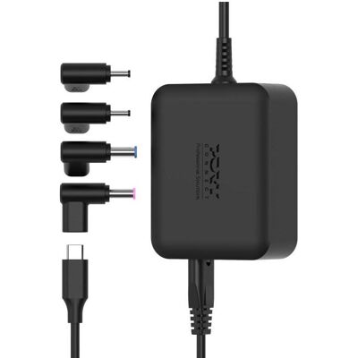 Port Designs Port Netzteil GaN 100W - Acer/Toshiba, EU-Stecker (100 W), Notebook Netzteil, Schwarz Port Designs Port Netzteil GaN 100W - Acer/Toshiba, EU-Stecker (100 W), Notebook Netzteil, Schwarz