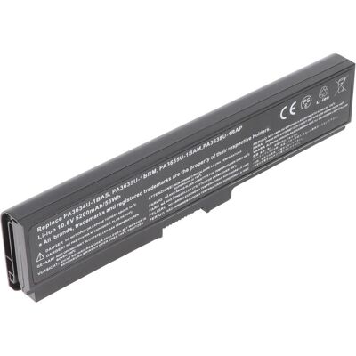 AccuCell - Toshiba Sat Pro U400 - 5200mAh - Batterie AccuCell - Toshiba Sat Pro U400 - 5200mAh - Batterie