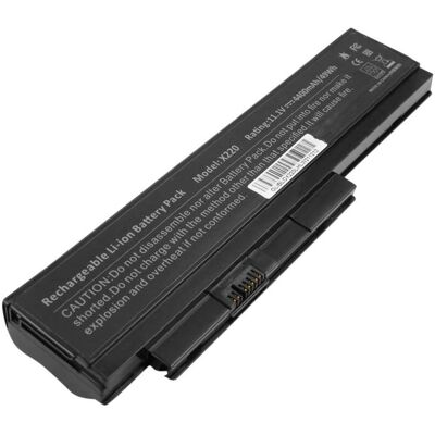 Avizar 4400mAh Akku Lenovo X220 Laptop (6 Zellen, 4400 mAh), Notebook Akku, Schwarz Avizar 4400mAh Akku Lenovo X220 Laptop (6 Zellen, 4400 mAh), Notebook Akku, Schwarz
