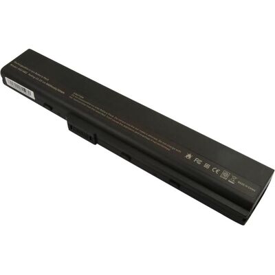 Avizar Akku Asus N82 Li-ion 11,1V (6 Zellen, 4400 mAh), Notebook Akku, Schwarz Avizar Akku Asus N82 Li-ion 11,1V (6 Zellen, 4400 mAh), Notebook Akku, Schwarz