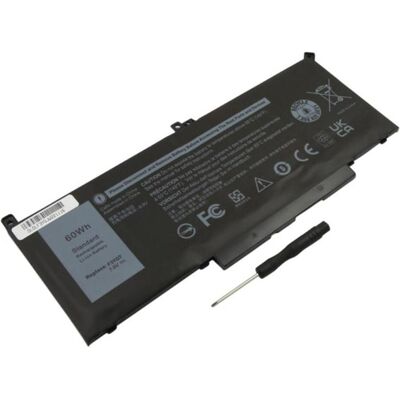 Avizar Akku Dell Latitude E7490 Li-ion (4 Zellen, 7895 mAh), Notebook Akku, Schwarz Avizar Akku Dell Latitude E7490 Li-ion (4 Zellen, 7895 mAh), Notebook Akku, Schwarz