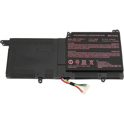 Clevo 6-87-N130S-3U9A1 (3 Zellen, 3100 mAh), Notebook Akku Clevo 6-87-N130S-3U9A1 (3 Zellen, 3100 mAh), Notebook Akku