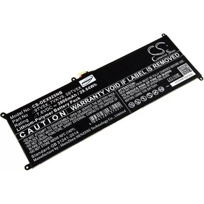 AccuCell Akku Dell XPS 12 9250 / Latitude 12 7275 / Typ 7VKV9 (4000 mAh), Notebook Akku, Schwarz AccuCell Akku Dell XPS 12 9250 / Latitude 12 7275 / Typ 7VKV9 (4000 mAh), Notebook Akku, Schwarz