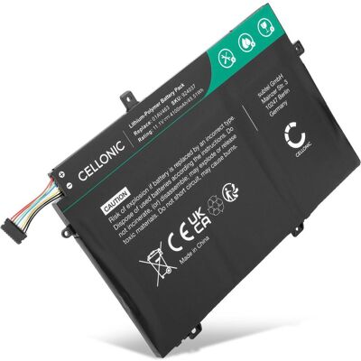 Cellonic Akku für Lenovo ThinkPad L580, L480, L490, L14 Gen 1, L15 1, 2, 2 (4100 mAh), Notebook Akku, Schwarz Cellonic Akku für Lenovo ThinkPad L580, L480, L490, L14 Gen 1, L15 1, 2, 2 (4100 mAh), Notebook Akku, Schwarz
