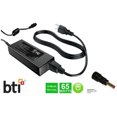BTI alt to DELL AC Adapter 19.5V 3.34A 65W (4.5mmx3.0mm) includes power cable (65 W), Notebook Netzteil, Schwarz BTI alt to DELL AC Adapter 19.5V 3.34A 65W (4.5mmx3.0mm) includes power cable (65 W), Notebook Netzteil, Schwarz