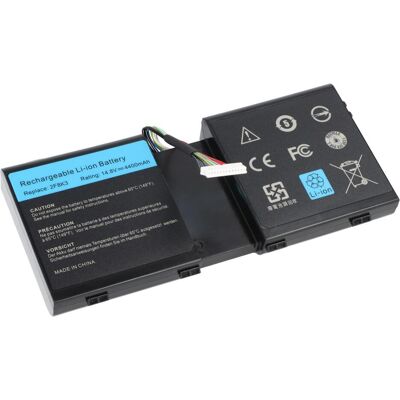 AccuCell Akku Dell Alienware 17 R4/R5 (4400 mAh), Notebook Akku, Schwarz AccuCell Akku Dell Alienware 17 R4/R5 (4400 mAh), Notebook Akku, Schwarz