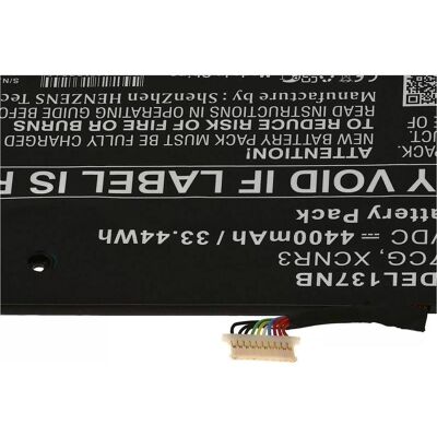 AccuCell Akku Dell Latitude 13 7370 / Typ WY7CG / XCNR3 (4200 mAh), Notebook Akku, Schwarz AccuCell Akku Dell Latitude 13 7370 / Typ WY7CG / XCNR3 (4200 mAh), Notebook Akku, Schwarz