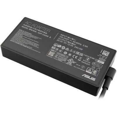 Asus AC Adapter 240W / 12A / 20V / Compact plug (240 W), Notebook Netzteil Asus AC Adapter 240W / 12A / 20V / Compact plug (240 W), Notebook Netzteil
