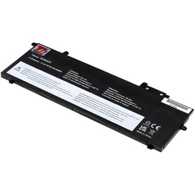 T6 Power Baterie Lenovo ThinkPad X280 serie,,, 6cell, Li-Pol (6 Zellen, 4210 mAh), Notebook Akku, Schwarz T6 Power Baterie Lenovo ThinkPad X280 serie,,, 6cell, Li-Pol (6 Zellen, 4210 mAh), Notebook Akku, Schwarz